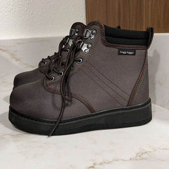 NEW Frogg Toggs Sz 7 Women Kids Rana Elite Felt Wading Shoe Fishing Hunting - Picture 2 of 4